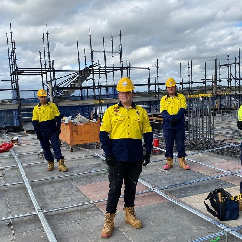 Aboriginal students skill-up on construction at Nepean Hospital
