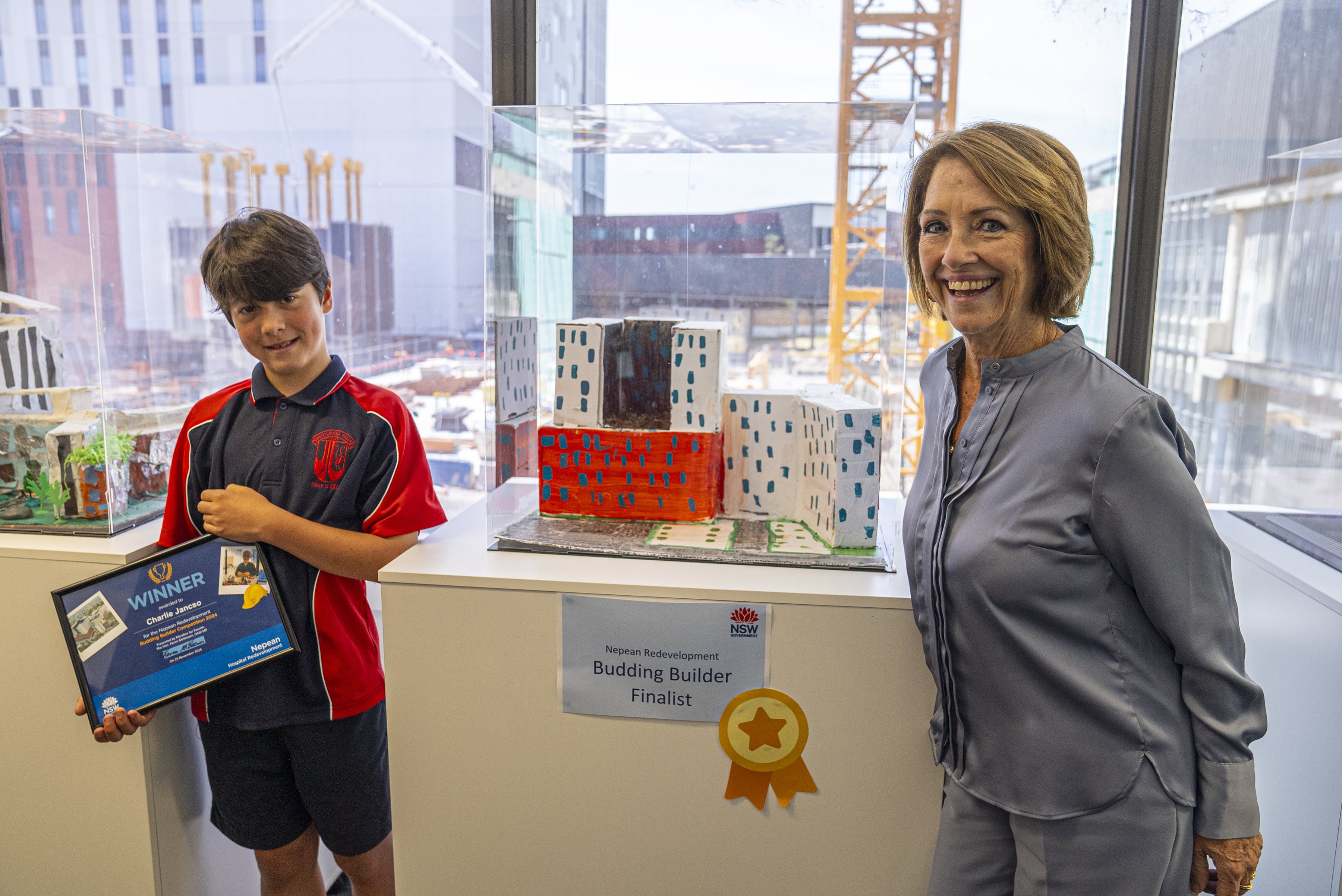 Nepean Redevelopment Budding Builder competition winner announced