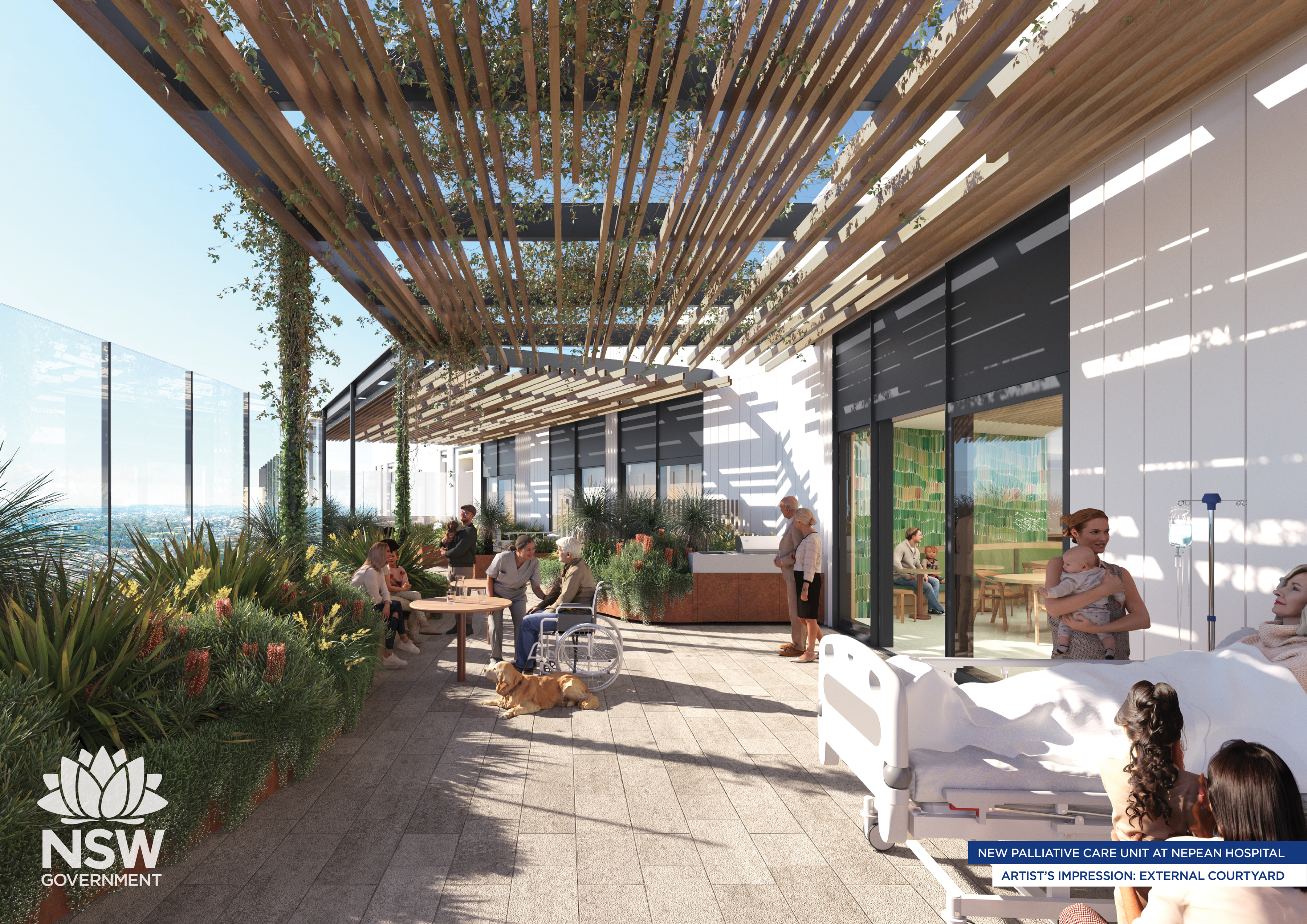 First look at the new Palliative Care Unit at Nepean Hospital